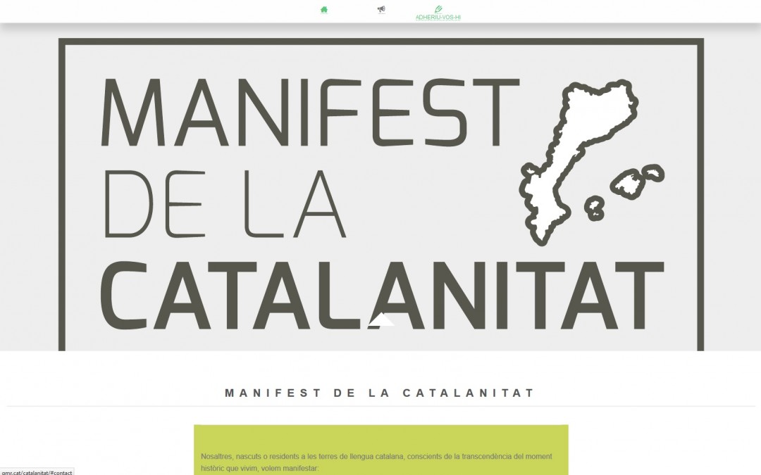 Manifest de la Catalanitat